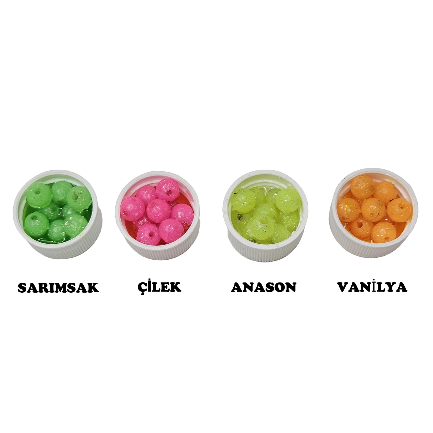 ALDOS%20Sarımsak%20Kokulu%2010%20mm%20Silikon%20Yumuşak%20Sazan%20Turna%20Çupra%20Levrek%20Dip%20Yemi%20(20%20Adet)