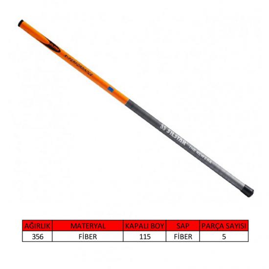 Silstar 3024 XPerformance Pole Orange Göl Kamışı 500 cm