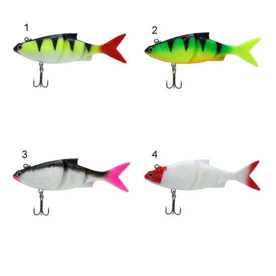 Captain 3539 Crafity Soft 10cm Turna Silikonu Suni Balık Col.1