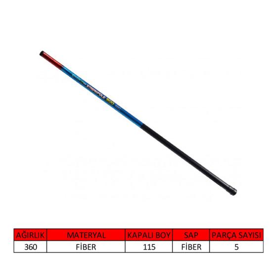 Captain 1050 Stream Pole Göl Kamışı 500 cm