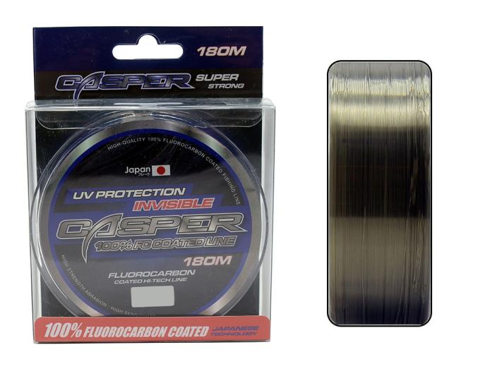 Captain Casper İnvisible %100 FC COATED Misina 180mt 0,24 mm