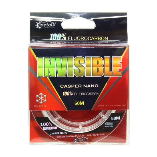 Captain Casper Nano %100 Fluorocarbon 0,25 mm Misina 50mt