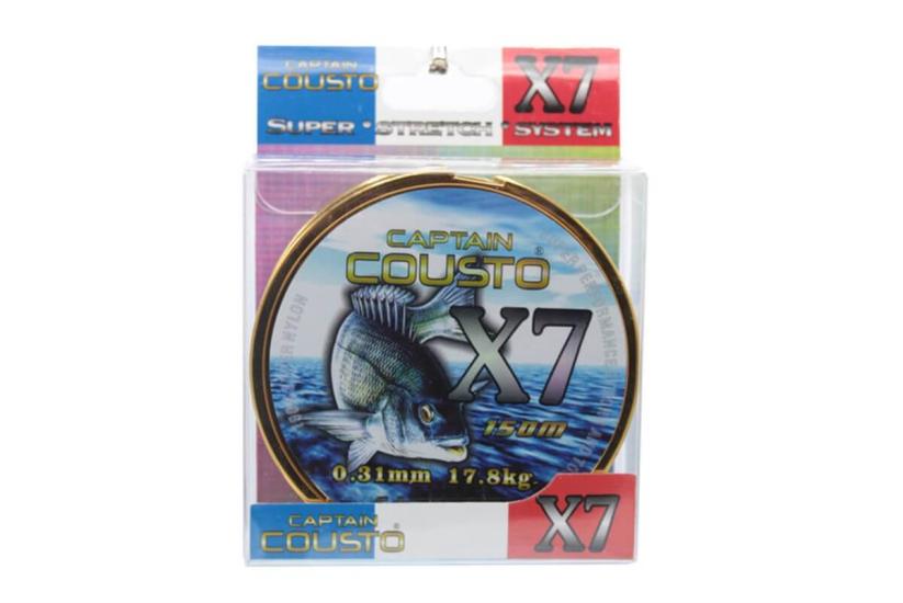 Captain Cousto X7 150mt Misina 0,28 mm