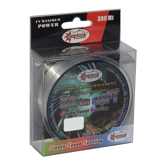 Captain Ozmo Soft 300mt Monofilament Misina Beyaz 0,30 mm
