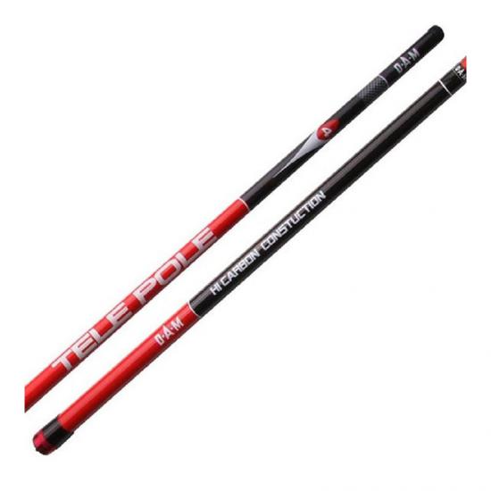 DAM Fighter Pro Tele Pole H-Carbon 600 cm Göl Kamışı