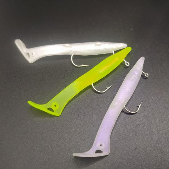 ALDOS Evolution Raglou Silikon Spin Lrf Suni Yem 8 cm 4gr, 3 ad