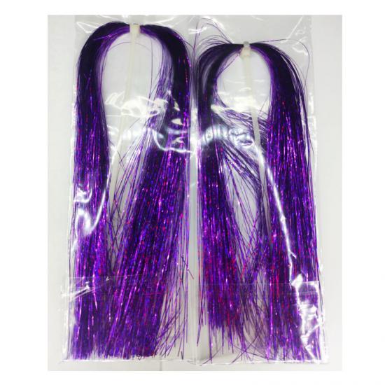 Çapari Simi 40 mt Hologram Poşet Sim 30 cm Mor (2 ad)