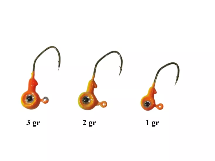 Jighead, Silikon Zokası, 5 Adet Jig Head 1 gr