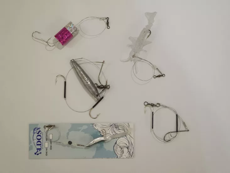 Lüfer Levrek Avcısı Çelik Telli Kurşunlu Uzun Olta Lüfer Takımı Tam Takım Lüfer Seti