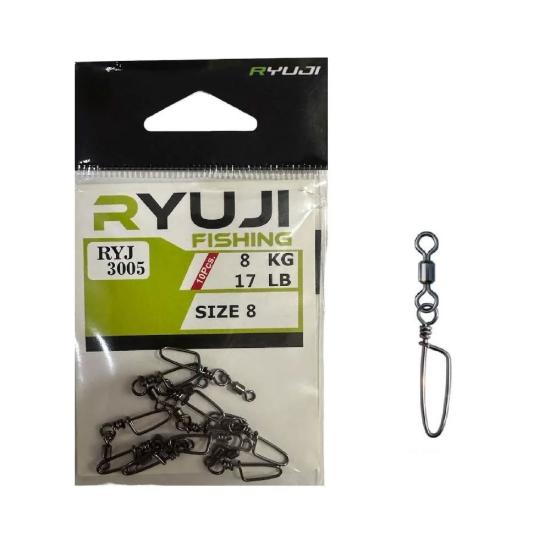Ryuji RYJ 3005 Klipsli Fırdöndü (10 Adet) No.6