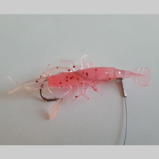 ALDOS Silikon Karides Suni Yem 6 cm Pembe