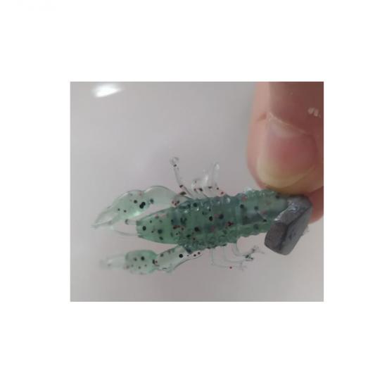 ALDOS Levrek Avcısı Silikon Mamun Yemli Takım Yeşil