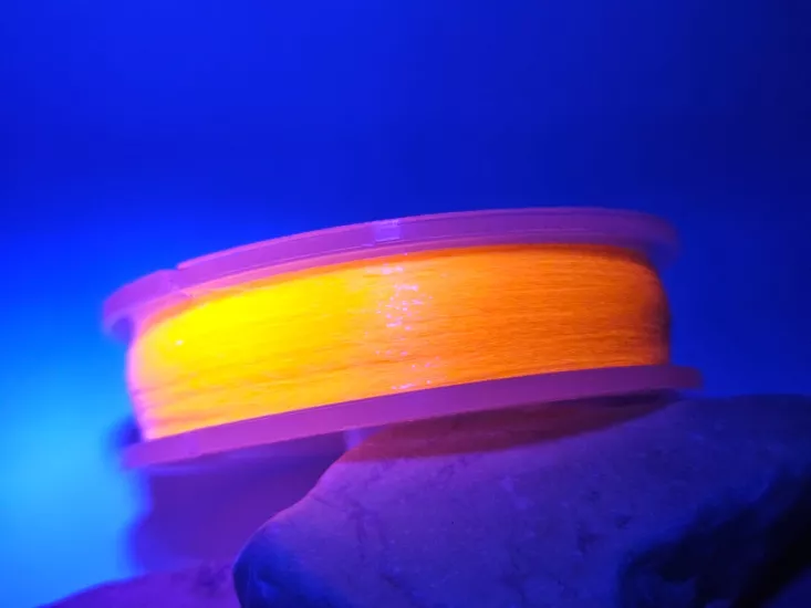 Çapari Sim 330 Mt Sedef Simli 3 Kat Takviyeli Çapari Simi Turuncu UV