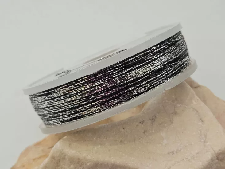 Çapari Sim 330 Mt Sedef Simli 3 Kat Takviyeli Çapari Simi Siyah Gümüş