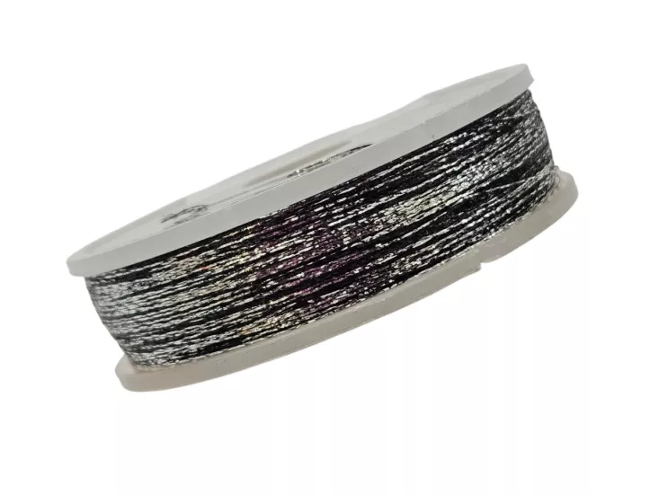 Çapari Sim 330 Mt Sedef Simli 3 Kat Takviyeli Çapari Simi Siyah Gümüş