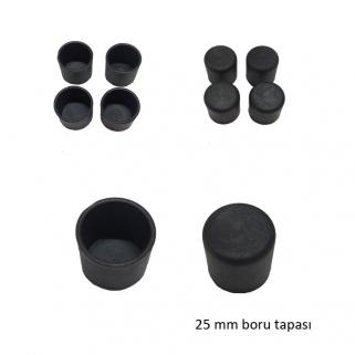 ALDOS Yuvarlak Plastik Sandalye Profil Boru Tapası 25’lik 10 adet