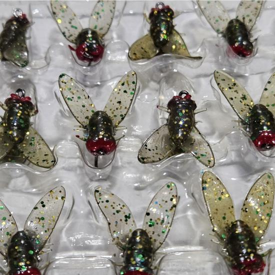 Aldos Alabalık Kefal için Fly Sinekli İğne 20’li kutu 004