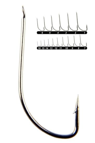 Youvella 1310 Kısa Pala Dövme Olta İğnesi 10’lu paket No.2