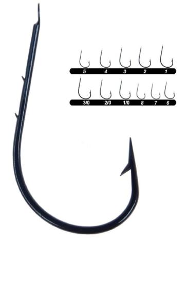 Youvella 1397 Tırnaklı Kısa Pala Çupra İğnesi Blue 10’lu paket No.1/0
