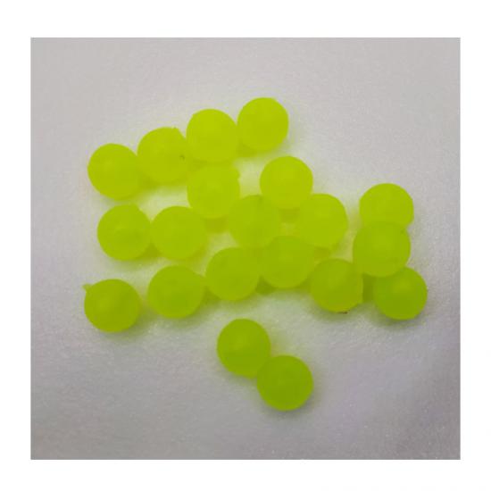 ALDOS Fosforlu Yumuşak Silikon Boncuk 8 mm 20’li paket