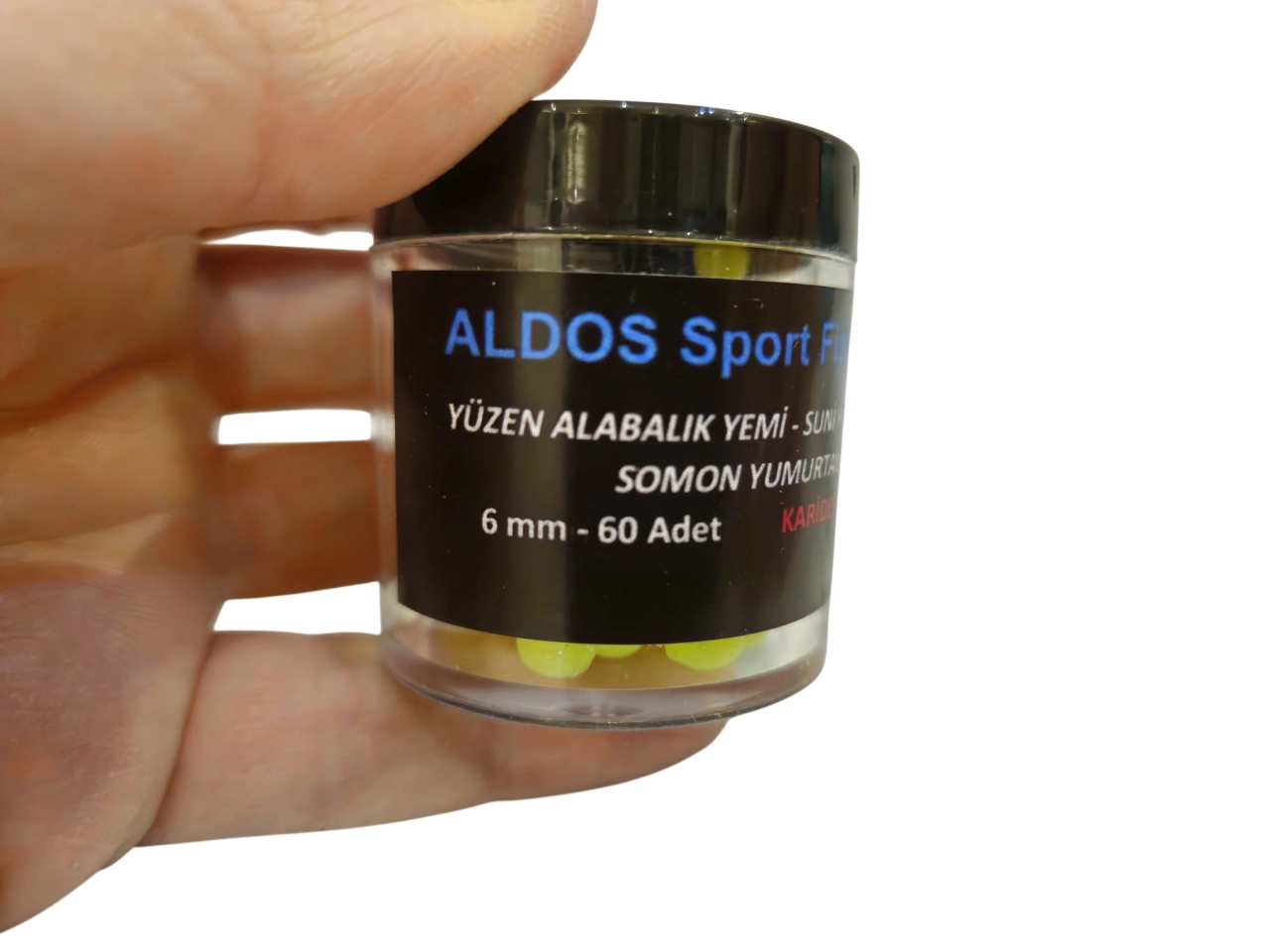 ALDOS%20Karides%20Kokulu%20Yüzen%20Silikon%20Top%20Alabalık%20Somon%20Yemi,%20Somon%20Yumurtası%20(60%20adet)%20Fıstık