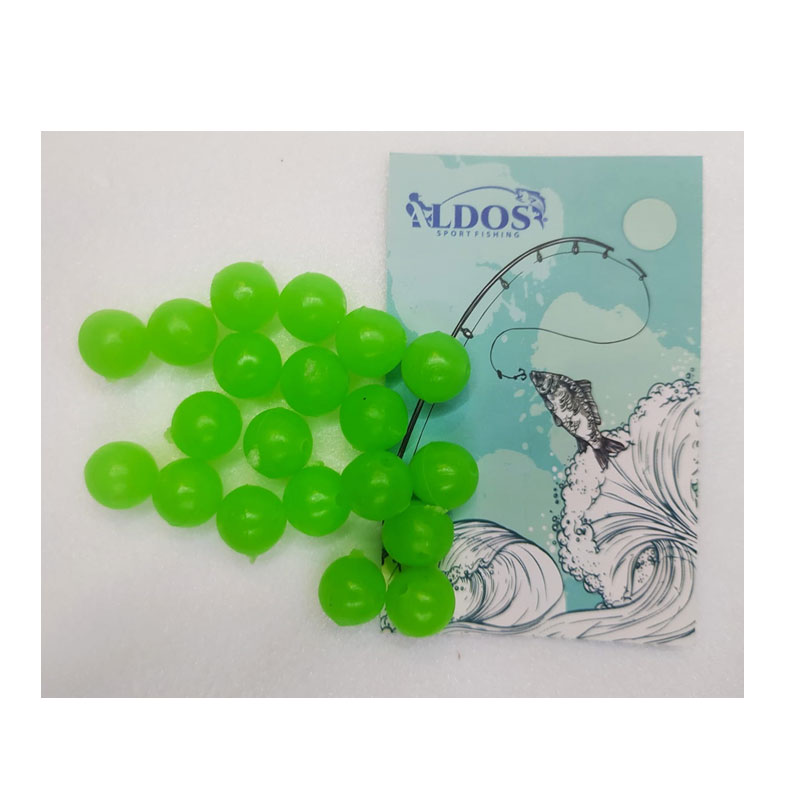 ALDOS%20Fosforlu%20Yumuşak%20Silikon%20Boncuk%208%20mm%2020’li%20paket%20Yeşil